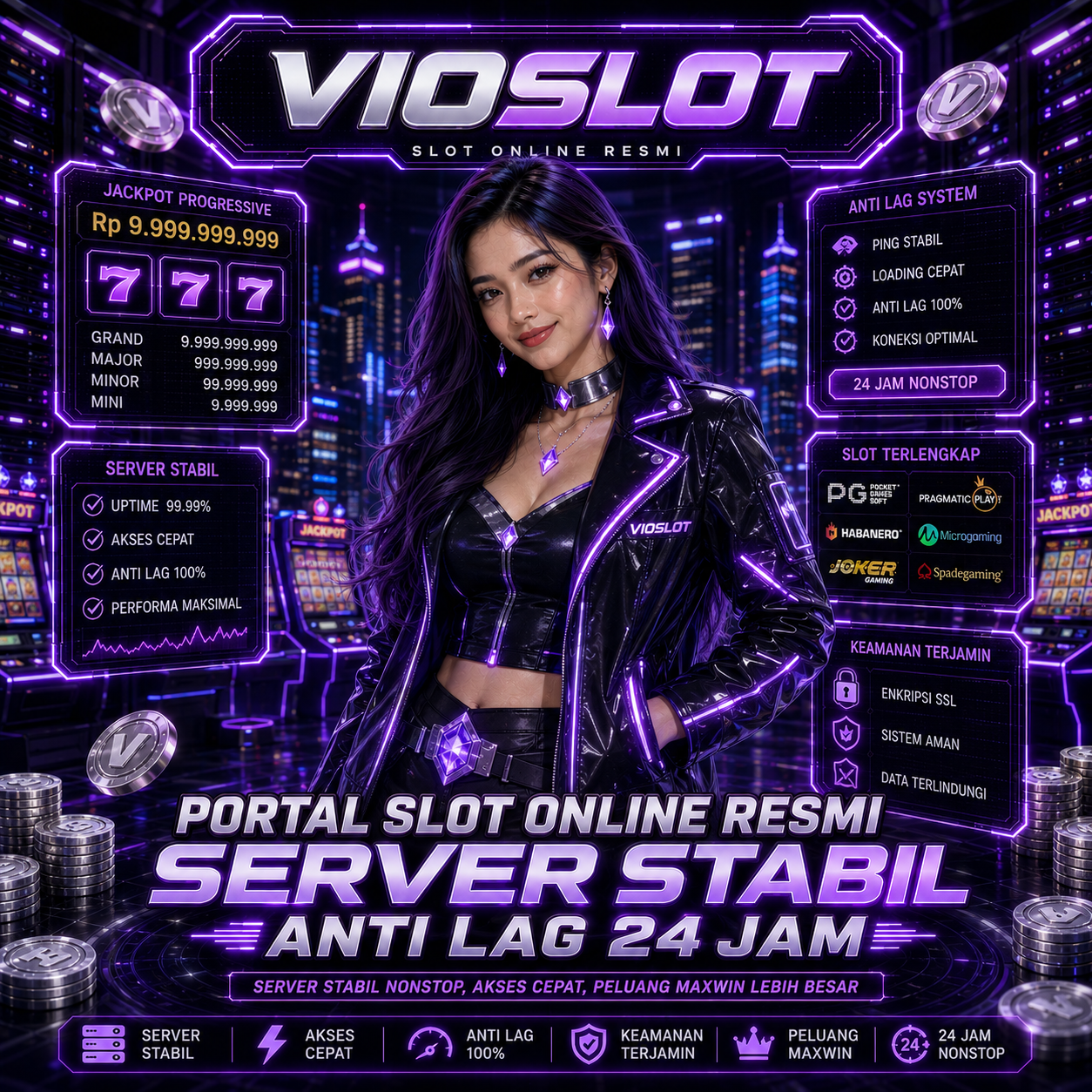 VIOSLOT : Portal Slot Online Resmi Server Stabil Anti Lag 24 Jam